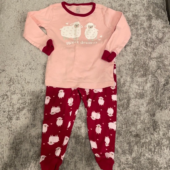 Toddler girls pajama set